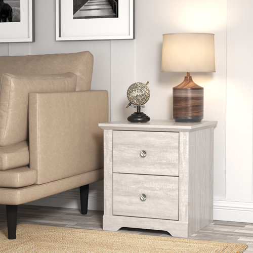 Kepner 2 Drawer Nightstand & Reviews Wayfair